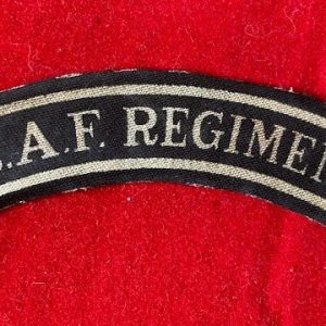 RAF Regiment shoulder title