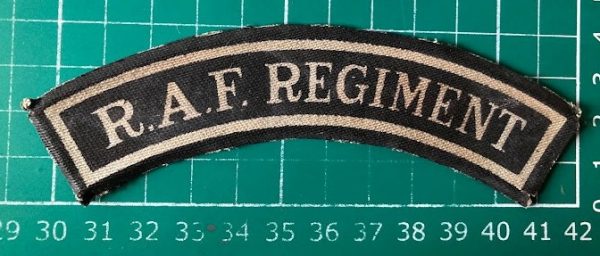 RAF Regiment shoulder title