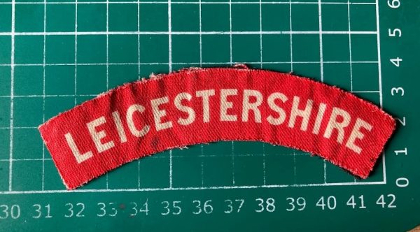 Leicestershire Regiment printed