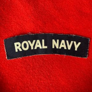 Royal Navy printed shoulder title