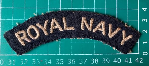 1941 Royal Navy shoulder title