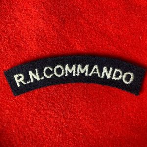 1942 R. N. Commando shoulder title