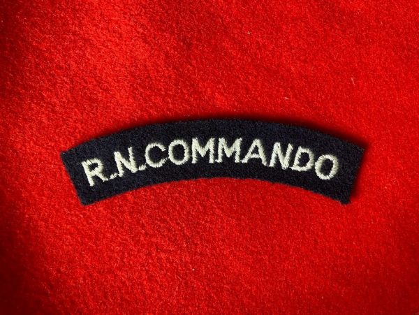 1942 R. N. Commando shoulder title