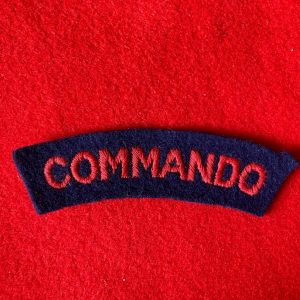 Commando shoulder title