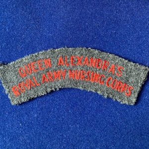 QARANC cloth shoulder title