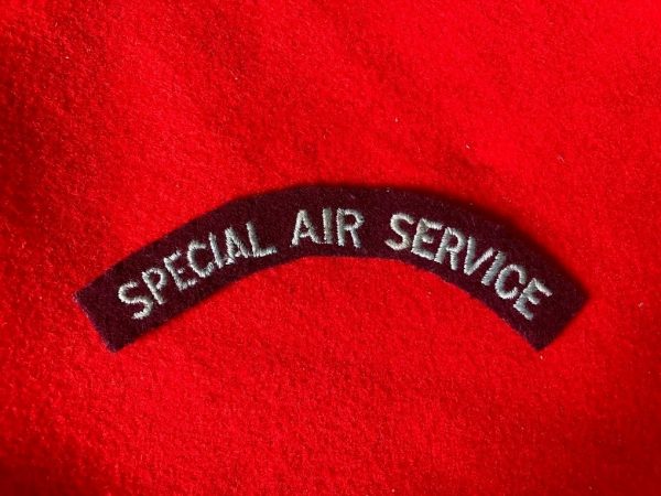Original Special Air Service shoulder title