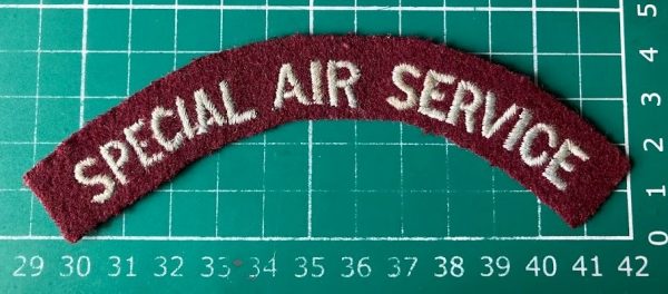 Original Special Air Service shoulder title