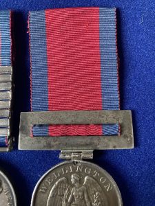 Peninsula War medal pair to Thomas McDermid 95th Regiment of Foot, Sharpe's Rifles