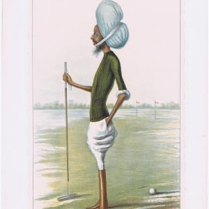 Vanity Fair Polo Player The Maharaja of Patiala 1900