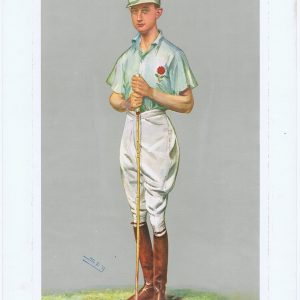 RARE Vanity Fair Polo Player Riversdale Grenfell Supplement to the World 1910
