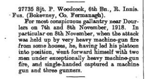 Royal Inniskillings Fusiliers, Royal Irish Fusiliers, 22nd Royal Arsenal Home Guard gallantry medal group