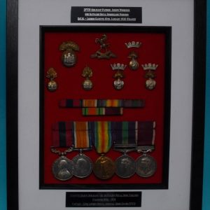 Royal Inniskillings Fusiliers, Royal Irish Fusiliers, 22nd Royal Arsenal Home Guard gallantry medal group