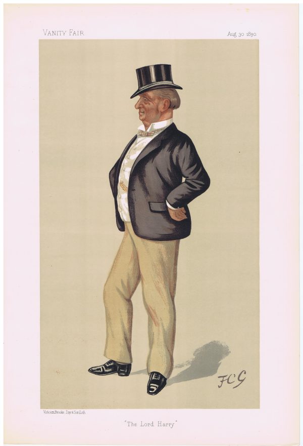 Henry Bourke Vanity Fair print 1890