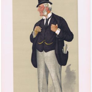 Albert Deacon Vanity Fair print 1890