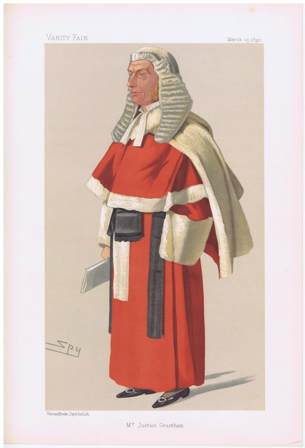 Sir William Grantham Vanity Fair print 1890