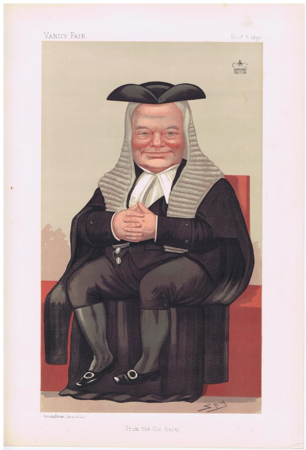 Lord Halsbury Vanity Fair print 1890