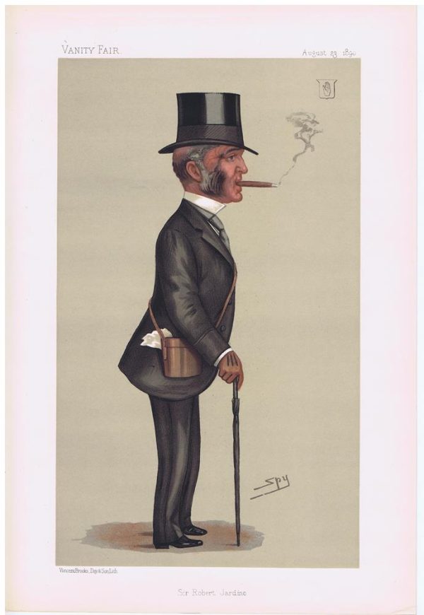 sir robert jardine vanity fair print 1890