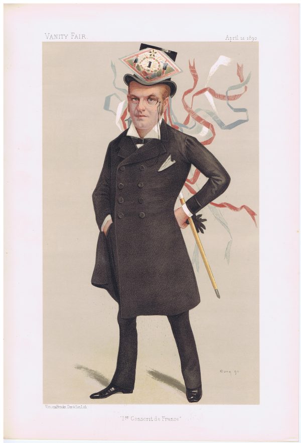 Duke of Orleans Vanity Fair print 1890