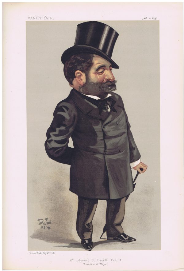 Edward Pigott Vanity Fair print 1890