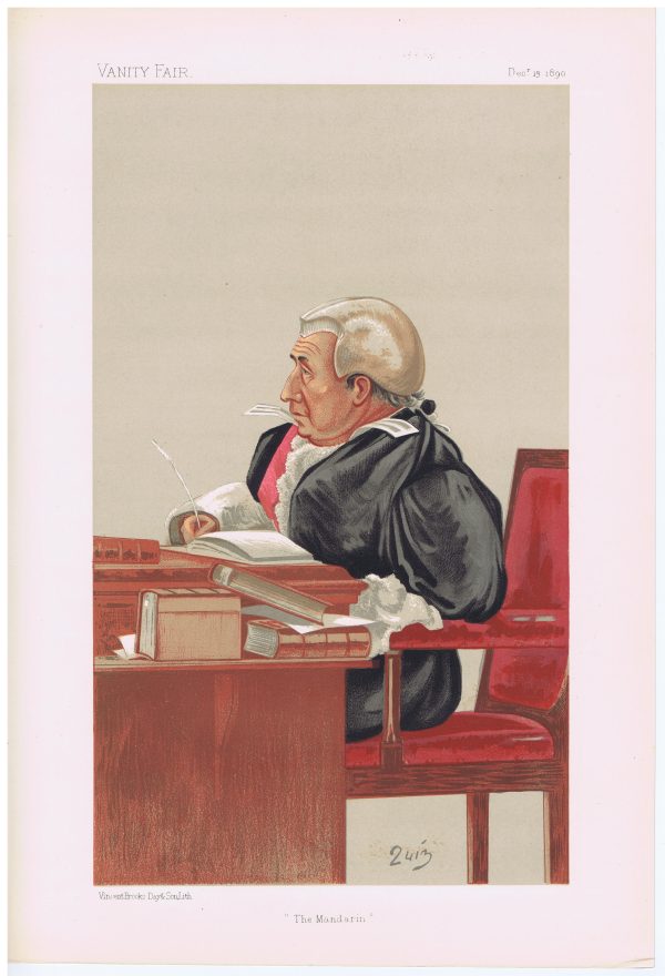 Roland Vaughan Williams Vanity Fair print 1890