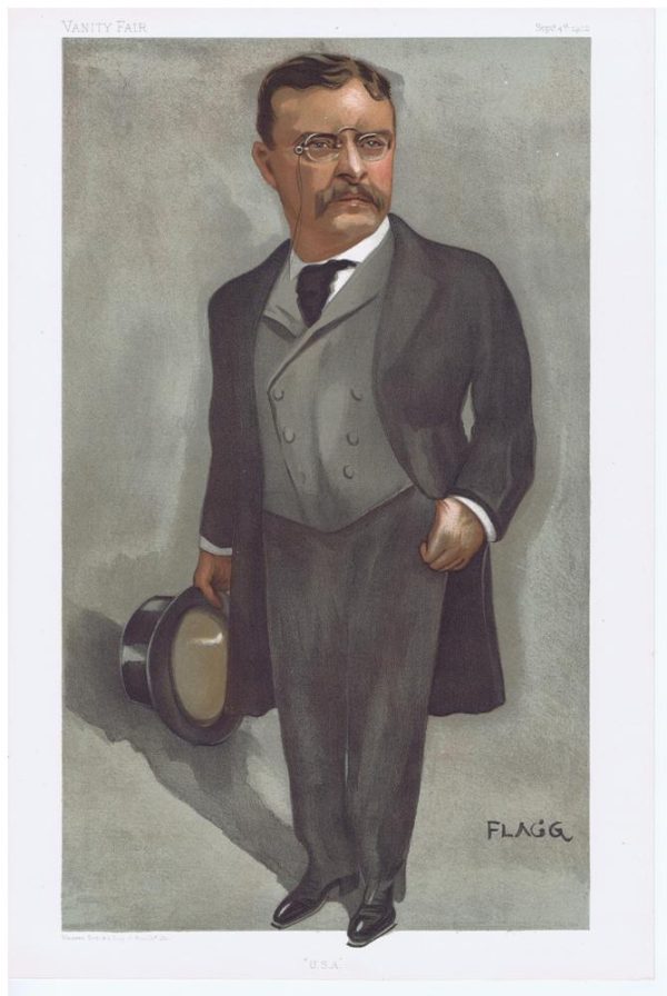 Theodore Rooseveldt Vanity Fair print 1902