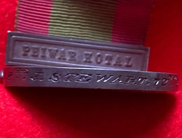 Peiwar Kotal casualty medal