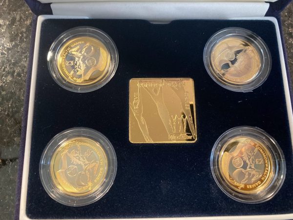 2002 Commonwealth Games Silver Proof Coin Set