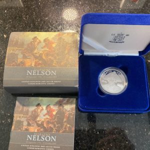 2005 Horatio Nelson Silver Proof Crown