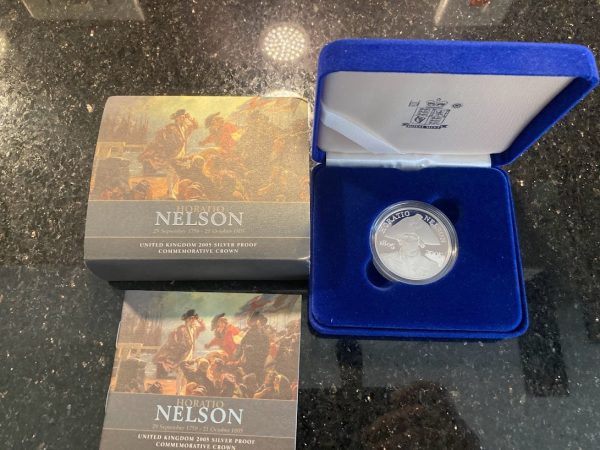 2005 Horatio Nelson Silver Proof Crown
