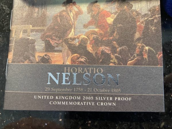 2005 Horatio Nelson Silver Proof Crown