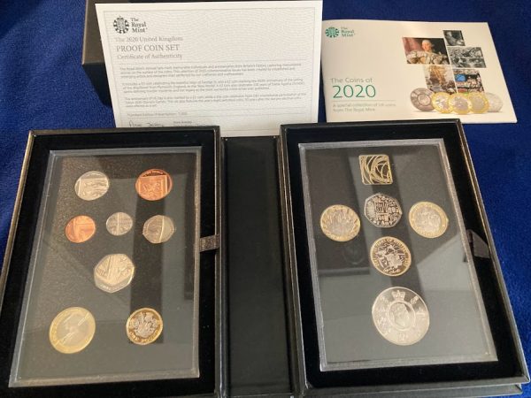 2020 UK Proof Coin Set Royal Mint