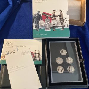 2019 Military 50p Proof Coin Set