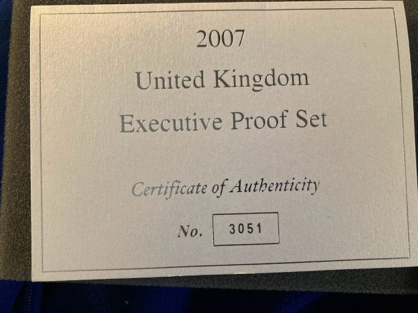 2007 UK Proof Coin Collector Set