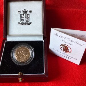 1997 Gold Proof Sovereign