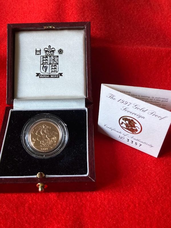 1997 Gold Proof Sovereign