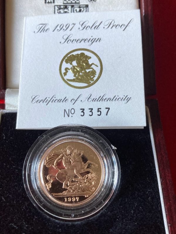 1997 Gold Proof Sovereign