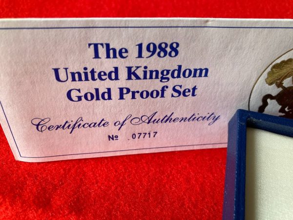 1988 Gold Sovereign Set