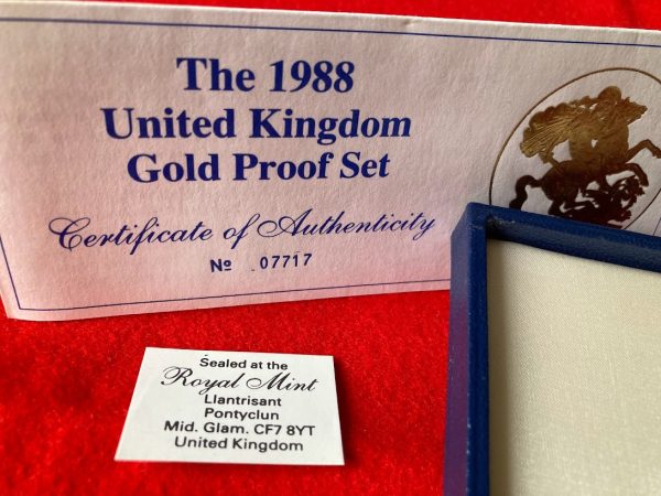 1988 Gold Sovereign Set