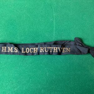 H.M.S. LOCH RUTHVEN Cap Tally