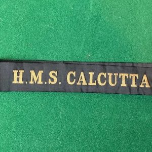 H.M.S. CALCUTTA Cap Tally