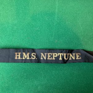 H.M.S. NEPTUNE Cap Tally