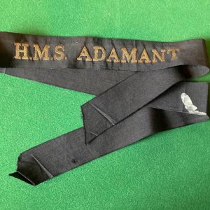 HMS Adamant cap tally