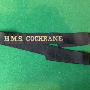 H.M.S. COCHRANE Cap Tally