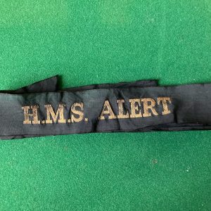 H.M.S. ALERT Cap Tally