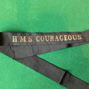 H.M.S. COURAGEOUS Cap Tally