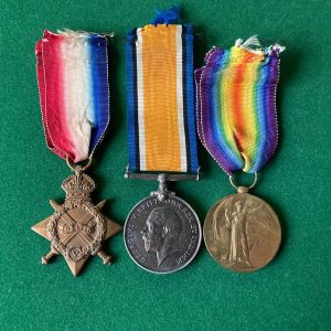 Great War medal trio to Wiltshire Regiment