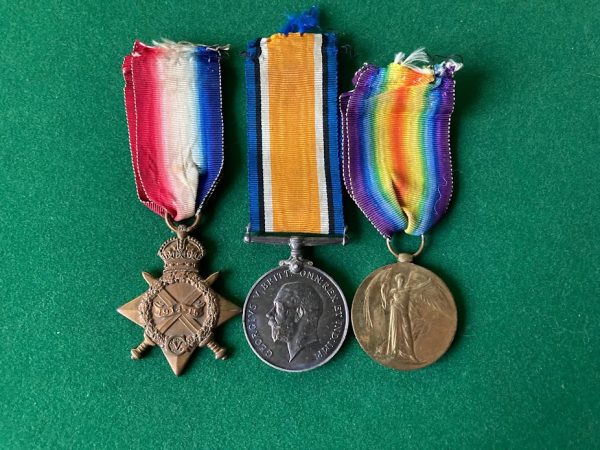Great War medal trio to Wiltshire Regiment