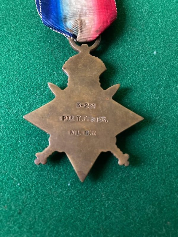 Great War medal trio to Wiltshire Regiment