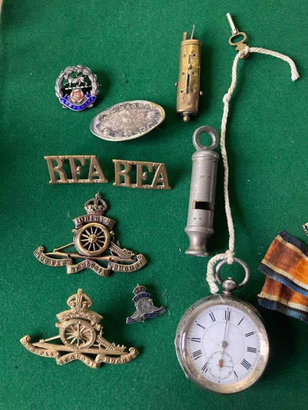 Hampshire Coastal Defence Great War medal group