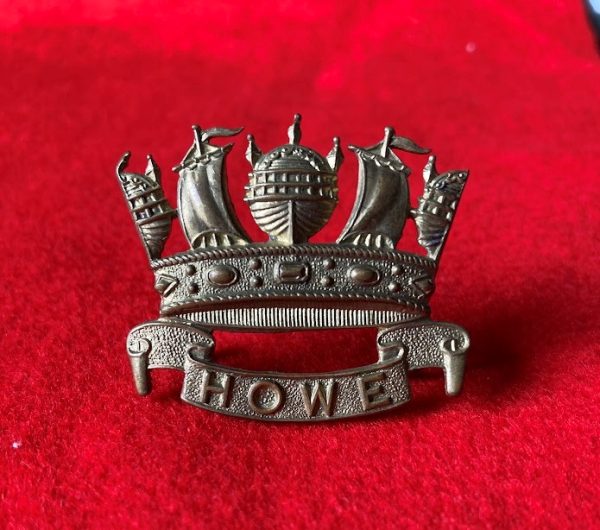 Howe Battalion Royal Naval Division cap badge
